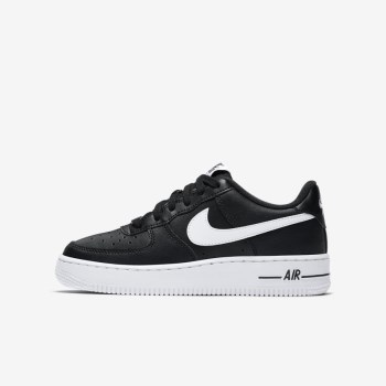 Nike Air Force 1 - Nagyobb Gyerek Air Force 1 - Fekete/Fehér